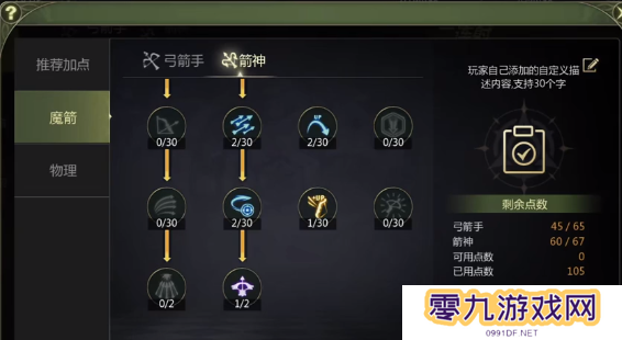 龙之谷世界箭神40级怎么加点 箭神技能加点攻略