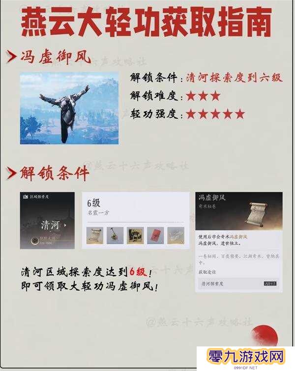 燕云十六声轻功哪里学的   全部轻功获得方法一览图片4