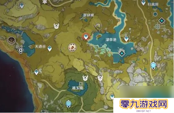 原神爆炎树的位置在哪