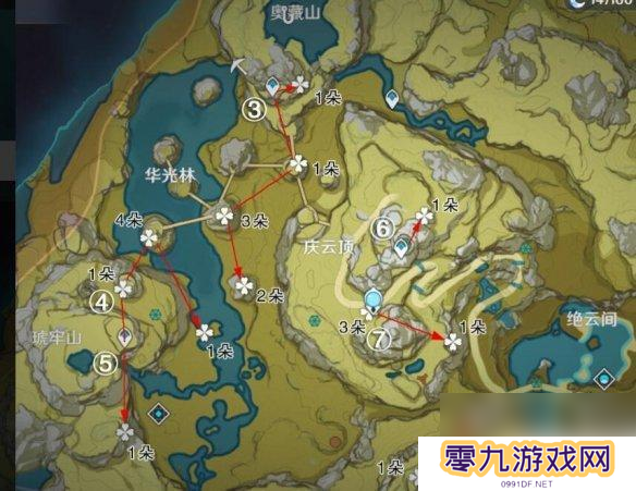 原神怎么静心 原神清心采集点地图位置分布