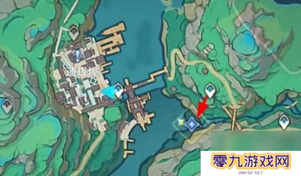 原神4.4瀑布进入攻略