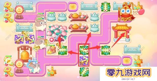 保卫萝卜4周赛11.28攻略 周赛11月28日无伤教程图片4