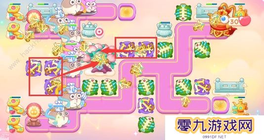 保卫萝卜4周赛11.28攻略 周赛11月28日无伤教程图片5